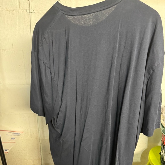 Apple t-shirt navy blue short sleeve size 2XLT - Picture 2 of 3